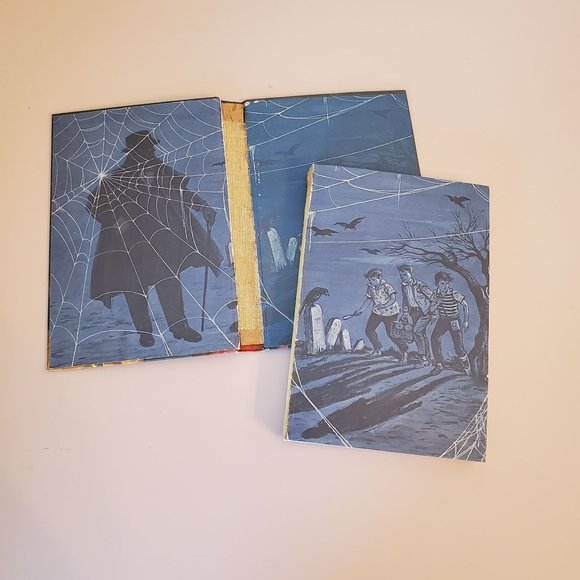 3 Investigators Mystery Series Alfred Hitchcock 1965 Mystery Green Ghost Book HC - Picture 6 of 9